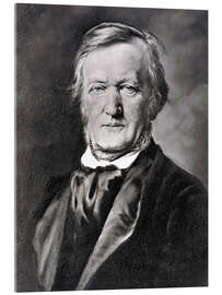 Acrylic print Richard Wagner