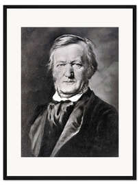 Gerahmter Kunstdruck Richard Wagner
