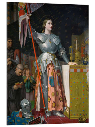 Gallery print Jeanne D'Arc at the coronation of Charles VII.