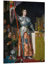 Magnettafel Jeanne D'Arc bei der Krönung Karls VII.
