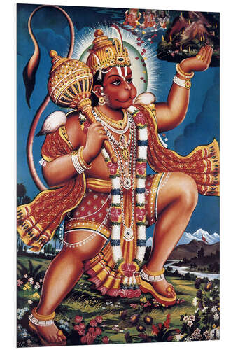 PVC-taulu God Hanuman