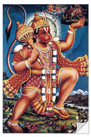 Sisustustarra God Hanuman