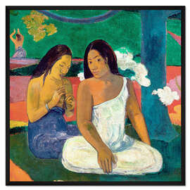 Gerahmter Kunstdruck Arearea (Detail)