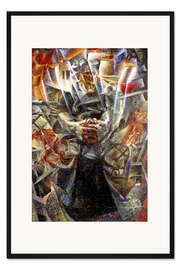 Gerahmter Kunstdruck Materie