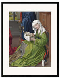 Framed art print Reading Magdalena