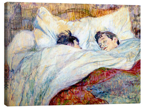 Leinwandbild Das Bett, 1893