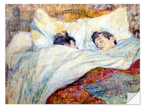 Wall sticker The Bed, 1893