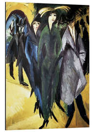 Magnettafel Frauen auf der Straße