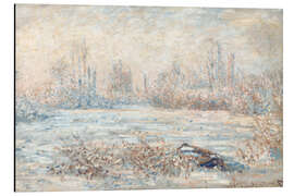 Magnettafel Frost bei Vétheuil (Le Givre)