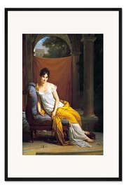 Gerahmter Kunstdruck Madame Recamier