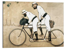 Quadro em alumínio Ramon Casas and Pere Romeu em tandem