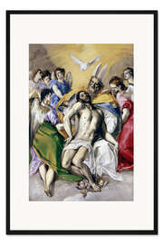 Gerahmter Kunstdruck Die Heilige Dreifaltigkeit