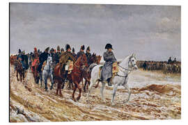 Magnettafel Napoleon auf einem Feldzug