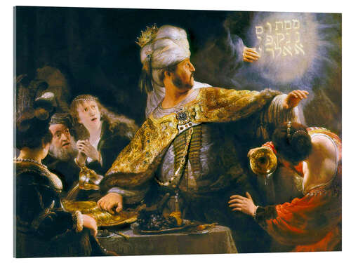 Cuadro de metacrilato Belshazzar's Feast