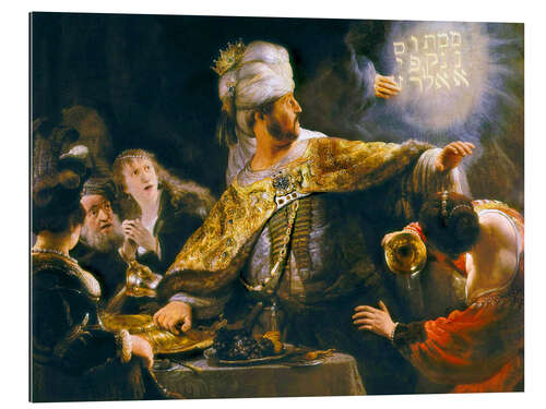 Quadro em plexi-alumínio Belshazzar's Feast