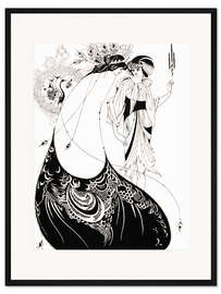 Gerahmter Kunstdruck Der Pfau-Rock aus "Salomé"
