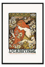 Gerahmter Kunstdruck L'Ermitage, 1897