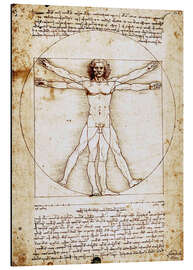 Magnettafel Vitruvianischer Mensch I