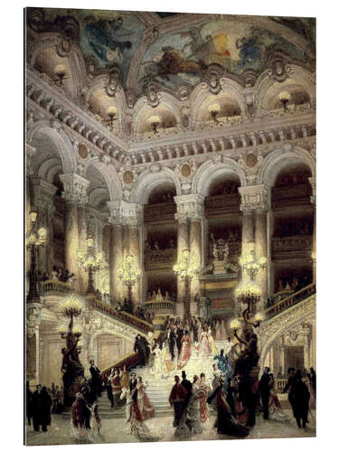 Gallery print Stairs of the Opera in Paris