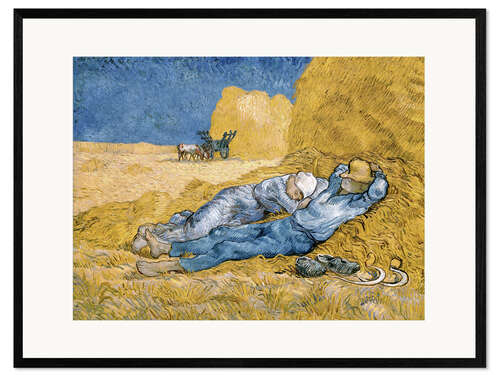 Framed art print The Siesta