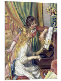 Tableau en PVC Jeunes Filles au piano, 1892