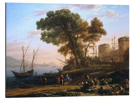 Magnettafel Ein Künstler studiert die Natur