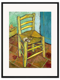 Gerahmter Kunstdruck Van Goghs Stuhl