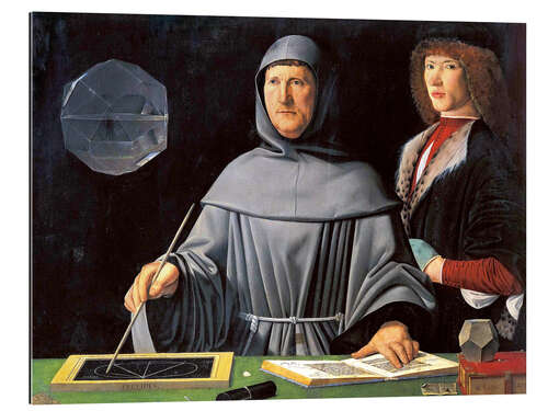 Gallery Print Fra Luca Pacioli mit Schüler