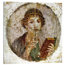 Galleritryk Portrait of Sappho