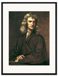Gerahmter Kunstdruck Isaac Newton