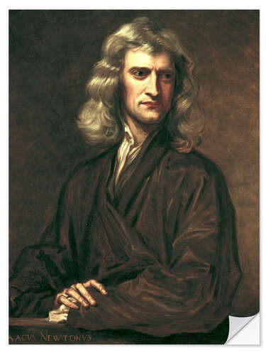 Vinilo para la pared Isaac Newton