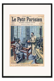 Gerahmter Kunstdruck Pierre &amp; Marie Curie