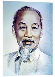 Acrylic print Ho Chi Minh