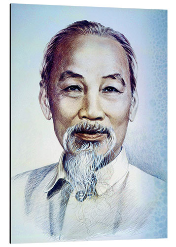 Aluminiumsbilde Ho Chi Minh