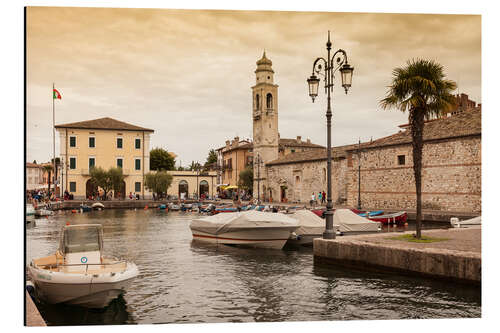 Stampa su alluminio Lazise, Lake Garda