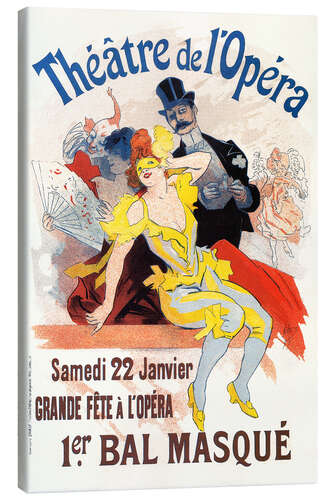 Lienzo Theatre de L'Opéra, 1er bal masqué (francés)