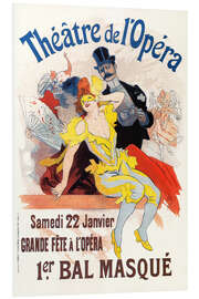 Tableau en PVC Theatre de L'Opéra, 1er bal masqué