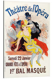 Magnettafel Erster Maskenball - Opernhaus (französisch)