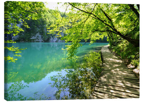 Canvas print plitvice lakes