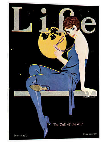 Acrylic print Life Magazine, July 1927