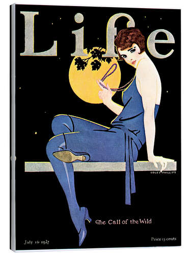Canvas print Life Magazine, July 1927