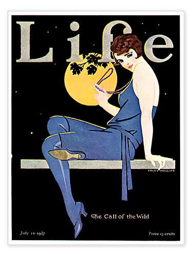 Poster Life Magazine, 14. Juli 1927