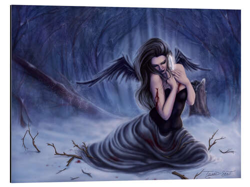 Aluminium print Fallen Angel - Last of My Innocence