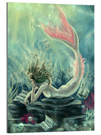 Galleriprint Reading Mermaid - Lost Books