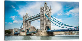 Quadro em plexi-alumínio Tower Bridge