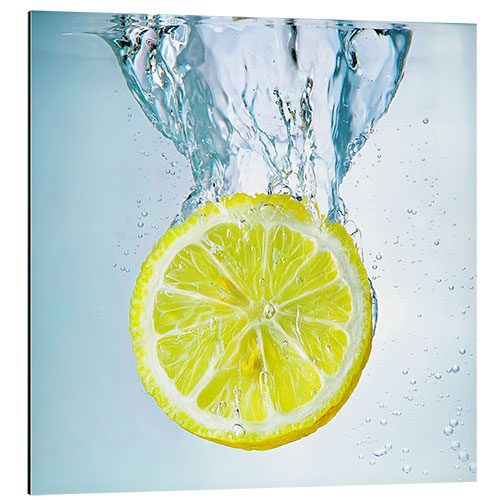 Aluminiumsbilde Lemon Splash III