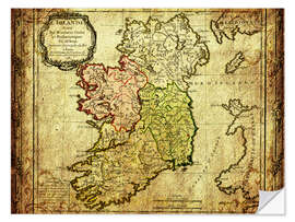 Wall sticker Ireland 1766