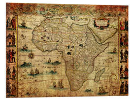 Foam board print Africa 1660