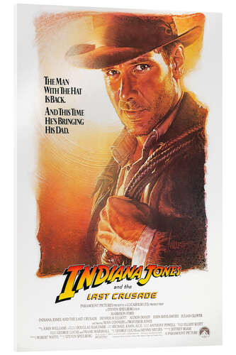 Akrylbilde Indiana Jones and the last Crusade