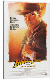 Aluminiumsbilde Indiana Jones and the last Crusade